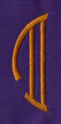 Embroidery Design: SM Left D<br>0.96" x 2.62"