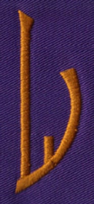 Embroidery Design: SM Right L<br>0.95" x 2.61"