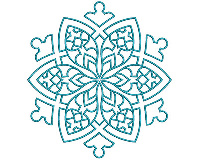 Embroidery Design: Mandalas Vol 3 Design 13<br> 7.69w X 7.09h | Embroidery Legacy Embroidery Design: Mandalas Vol 3 Design 13<br> 7.69w X 7.09h