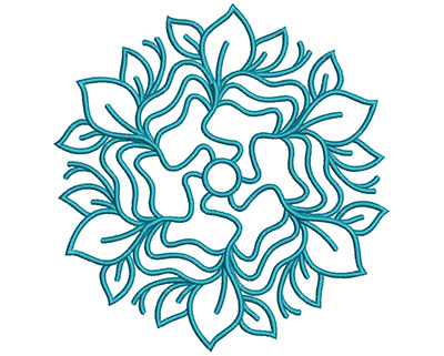 Embroidery Design: Mandalas Vol 3 Design 15<br> 7.69w X 7.38h | Embroidery Legacy Embroidery Design: Mandalas Vol 3 Design 15<br> 7.69w X 7.38h
