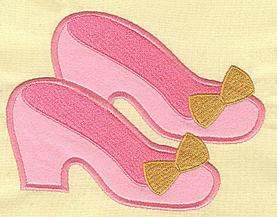 Embroidery Design: High Heels applique<br> 6.06w X 4.71h