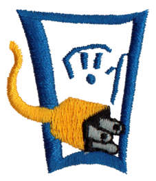Embroidery Design: Plug<br>1.27" x 1.52"
