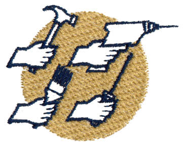 Embroidery Design: Handyman Mix<br>2.11" x 1.65"