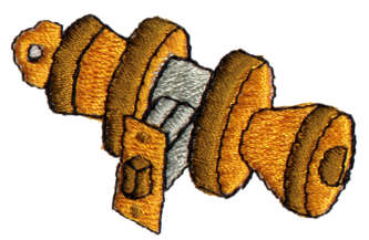 Embroidery Design: Doorknob<br>1.94" x 1.21"