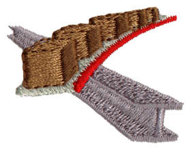 Embroidery Design: Conveyor Belt<br>1.54" x 1.20"