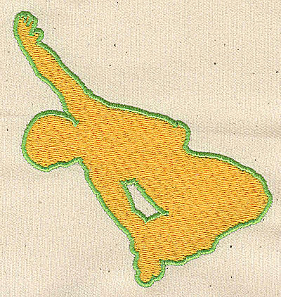 Embroidery Design: Skater<br> 3.44w X 3.56h