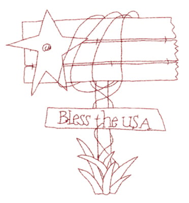 Embroidery Design: Sign Post Snickerdoodle (large)<br>5.46" x 6.00"