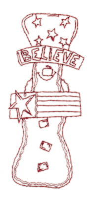 Embroidery Design: Snickerdoodle Believe<br>1.62" x 3.85" | Embroidery Legacy Embroidery Design: Snickerdoodle Believe<br>1.62" x 3.85"