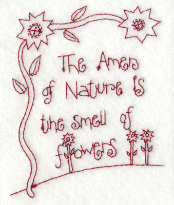 Embroidery Design: Snickerdoodle Flowers 2<br>3.14" x 3.88"