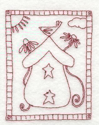 Embroidery Design: Snickerdoodle A Place in the Sun<br>3.02" x 3.85"