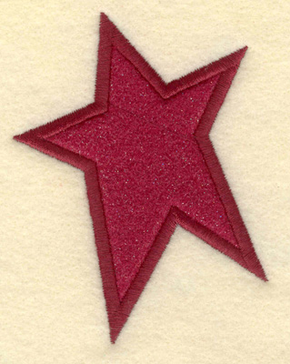 Embroidery Design: Star Applique<br>3.02w X 3.077h