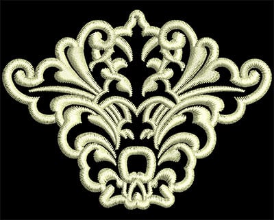 Embroidery Design: Fancy Elements 1 Design 2<br> 2.80w X 2.07h