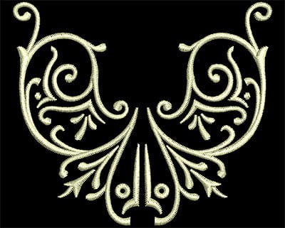 Embroidery Design: Fancy Elements 1 Design 3<br> 2.84w X 2.46h