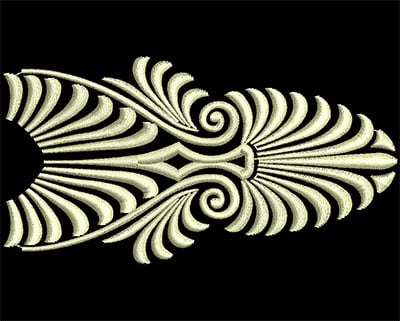 Embroidery Design: Fancy Elements 1 Design 5<br> 4.15w X 2.19h