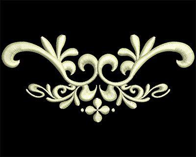 Embroidery Design: Fancy Elements 1 Design 10<br> 4.48w X 2.04h