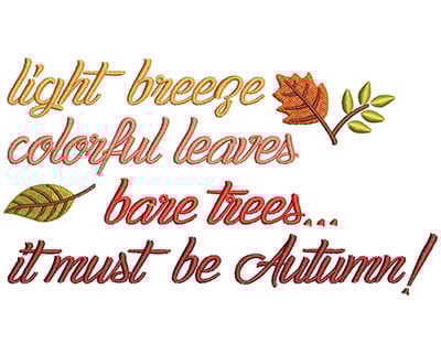 Embroidery Design: Light Breeze <br> 6.02w X 3.28h