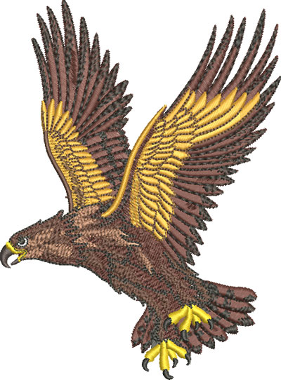 J-7050GoldenEagle_L | Embroidery Legacy J-7050GoldenEagle_L