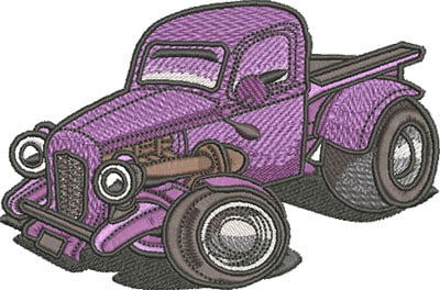 J-708735DawjaPickupTruck_L | Embroidery Legacy J-708735 Dawja Pickup Truck