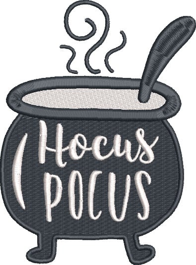 US_Hocus_pocus | Embroidery Legacy hocus pocus saying embroidery design
