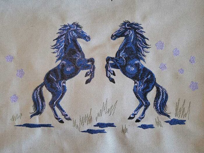 black stallion sew out