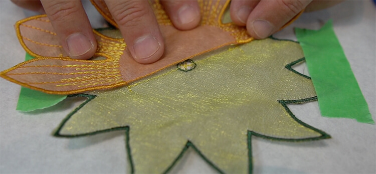 In the hoop flower tutorial picture 11
