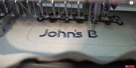 How to embroider a bookmark