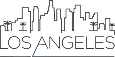 SL_LosAngeles | Embroidery Legacy Los Angeles city skyline embroidery design