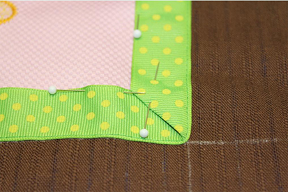 Folding Fabric Corners
