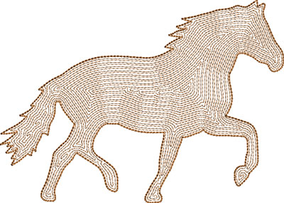 Horse1_b | Embroidery Legacy