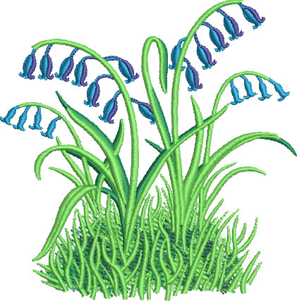 K-7864Bluebells_L | Embroidery Legacy