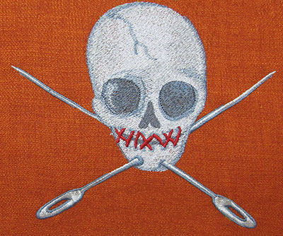 skull_needles_sewout | Embroidery Legacy