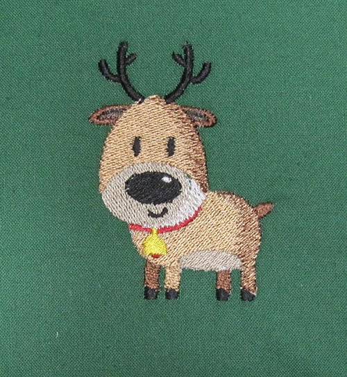CCO_Reindeer | Embroidery Legacy Reindeer Ornament Embroidery Design
