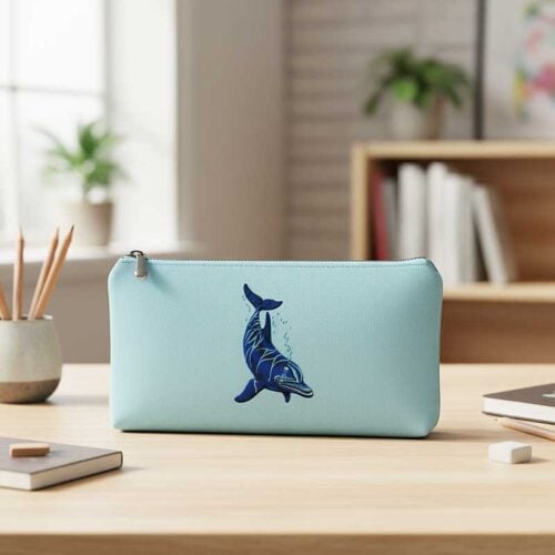 Dolphin pencil case
