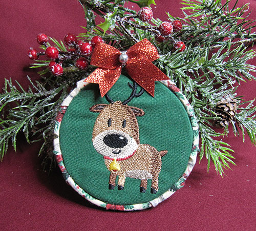 reindeer | Embroidery Legacy Cute Ornament Reindeer Embroidery