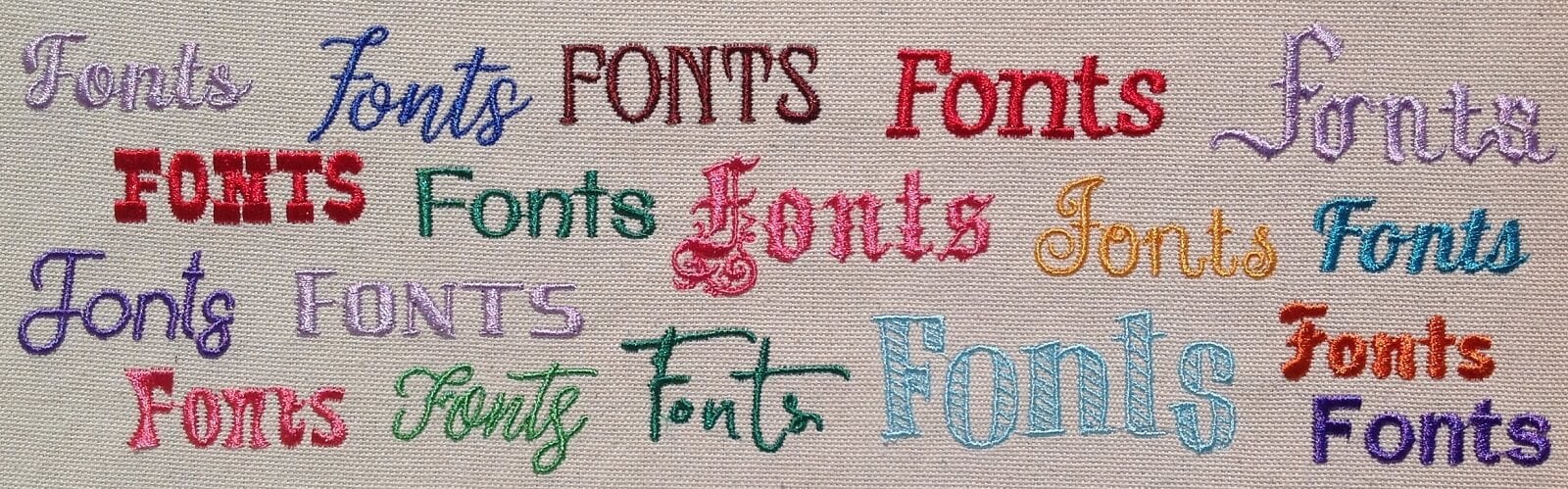 Machine Embroidery Fonts Example | Embroidery Legacy