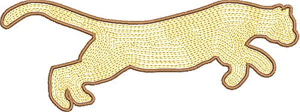 Panther_a | Embroidery Legacy panther embroidery design