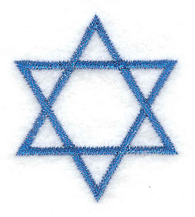 Embroidery Design: Star of David