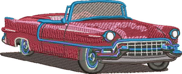 K-7916VintageConvertible_L | Embroidery Legacy