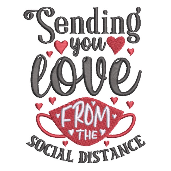 PV21_10 | Embroidery Legacy Sending You Love