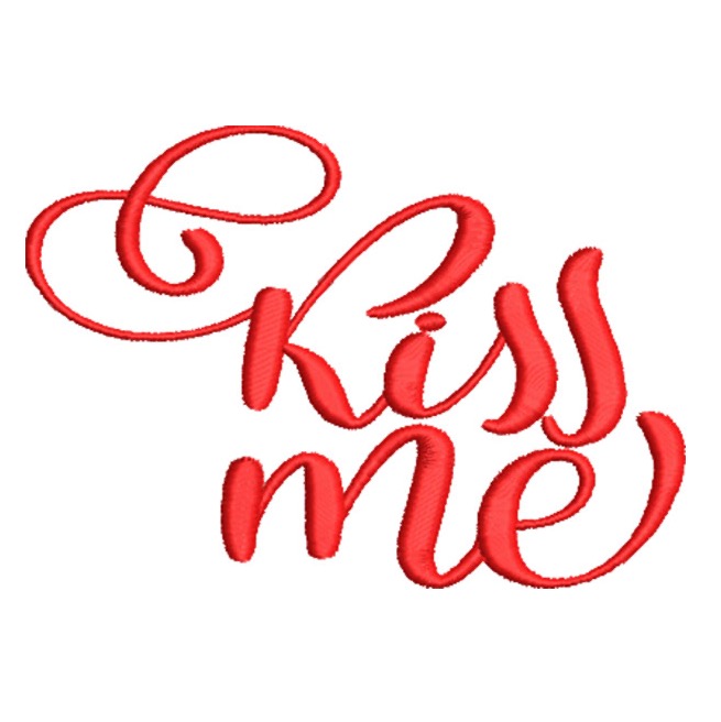 ValentinesSayings_15 | Embroidery Legacy Kiss Me