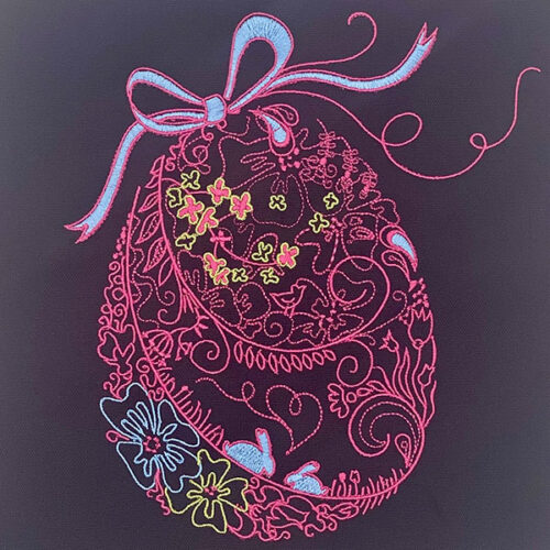 Embroidery Design: Easter Fashion 1