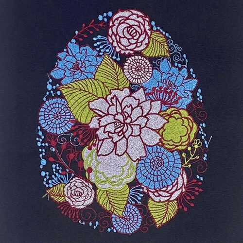 Embroidery Design: Easter Fashion 4