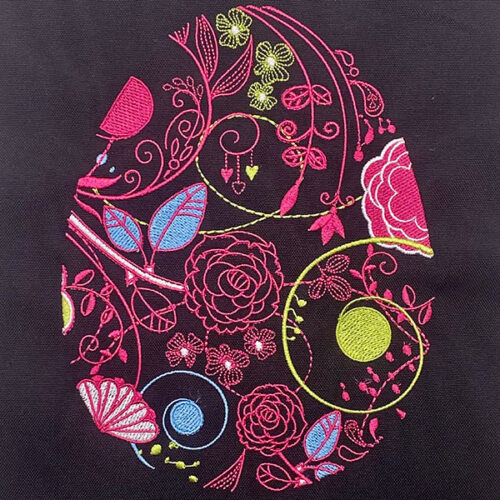 Embroidery Design: Easter Fashion 5