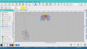 Demonstration of Hatch Embroidery Software GIF