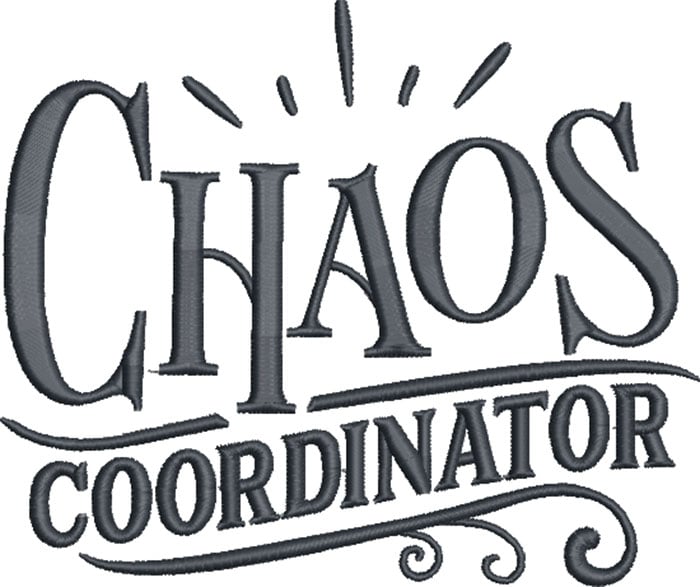 2A_ChaosCoordinator | Embroidery Legacy chaos coodinator embroidery design