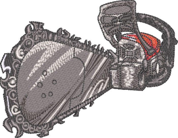 K-8053Chainsaw_L | Embroidery Legacy