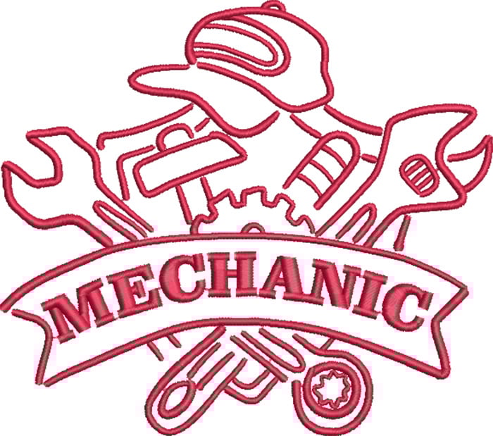 Mechanic_1 | Embroidery Legacy mechanic embroidery design
