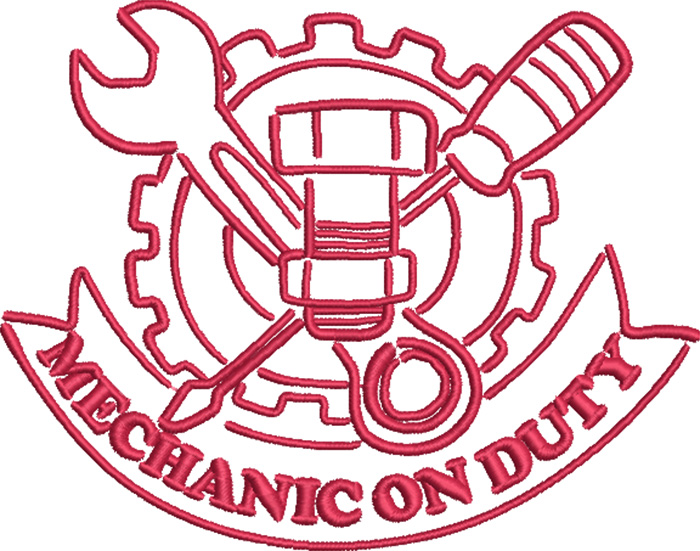 Mechanic_3 | Embroidery Legacy mechanic embroidery design