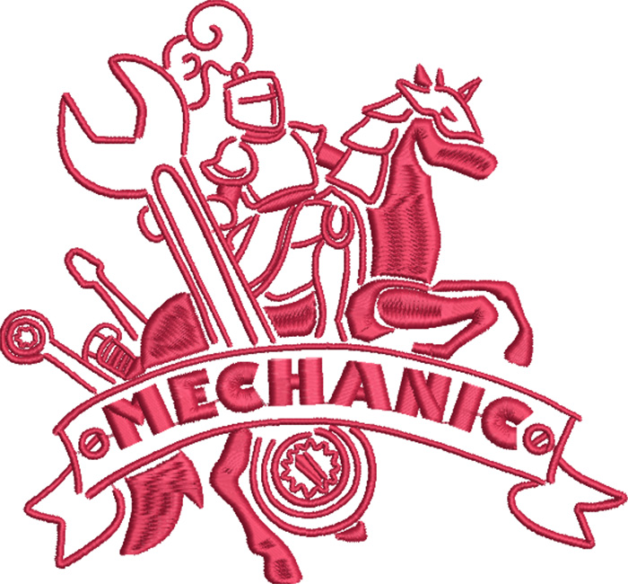 Mechanic_6 | Embroidery Legacy mechanic embroidery design
