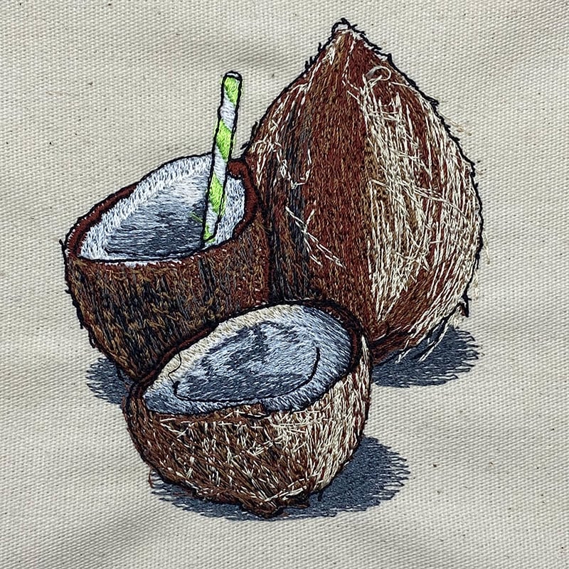 K-8093CoconutArt_sewout | Embroidery Legacy